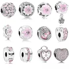 Бусины из серебра 925 пробы для браслетов Pandora