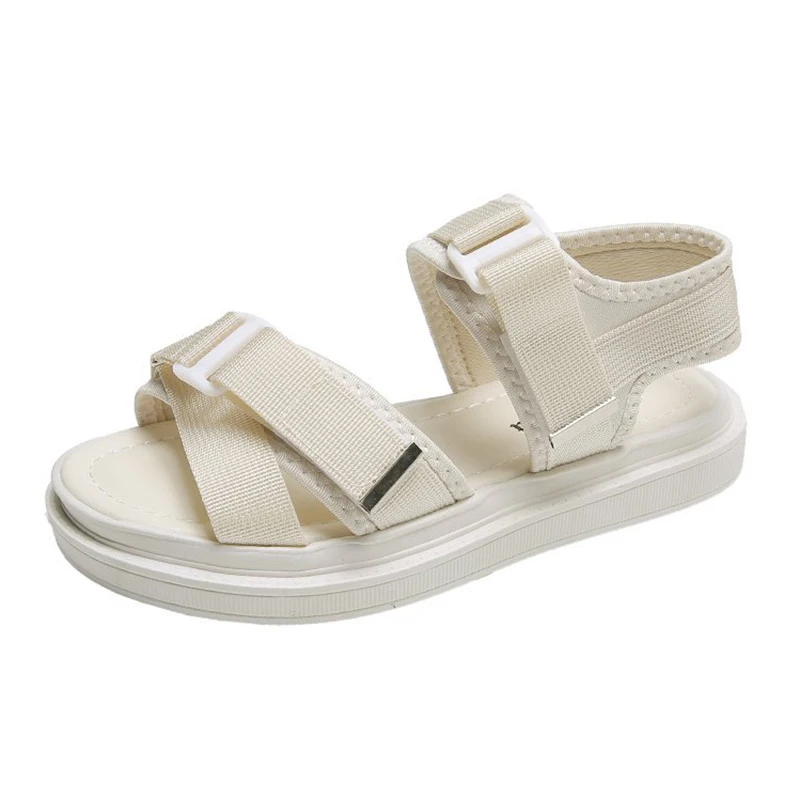 

Mesh Designer Sandals Women's Summer Shoes Woman Flats Hook Loop Beach Summer Shoes for Women 2021 New Platform Sandals Female