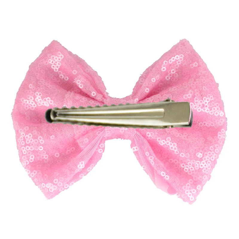 

Girls Cute Hair Bows Glitter Mermaid Sequins Scales Hair ClipBoutique Women Shiny Hairpins Kids Hair Accessories Wholesale