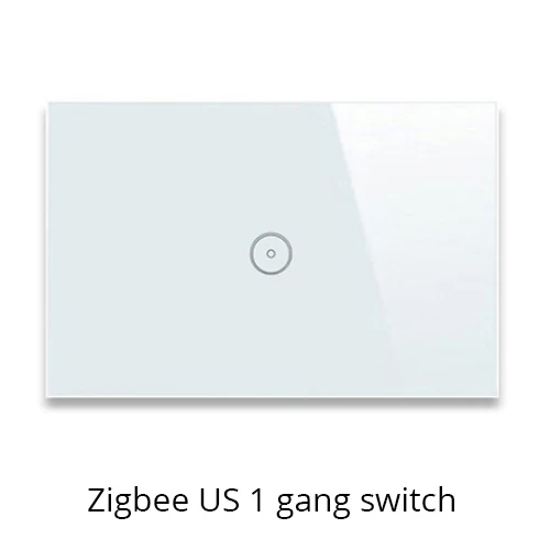 Tuya Zigbee концентратор умный дом PIR датчик двери датчик температуры и влажности Датчик домашней автоматизации сцена охранной сигнализации комплект - Цвет: 1 gang switch