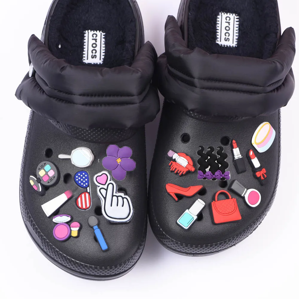 Милая женская сумка для макияжа теней век туфли подвески ювелирные украшения