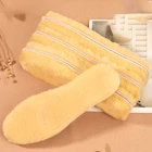 1 пара утолщенные теплые стельки с подогревом мягкие дышащие стельки из искусственной шерсти зимние стельки для мужчин и женщин стельки для обуви