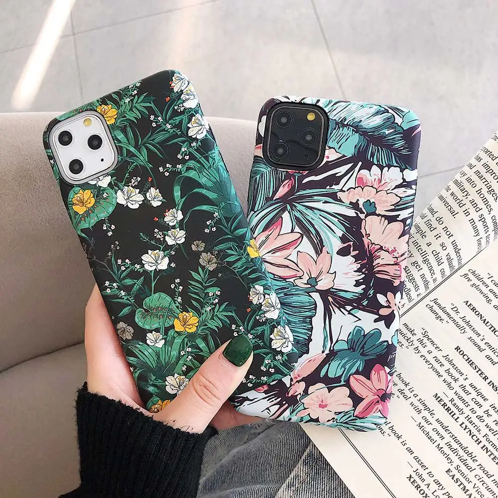 Светящийся чехол для телефона iphone 11 Pro Max XR XS X 6 6S 7 8 Plus 11pro летний Матовый Жесткий