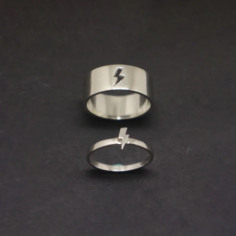 

Airplane Couple Ring for Women Men Pilot & Flight Butterfly Dinosaur Shark Ring Attendant Wedding Set Aviation Lover Gift