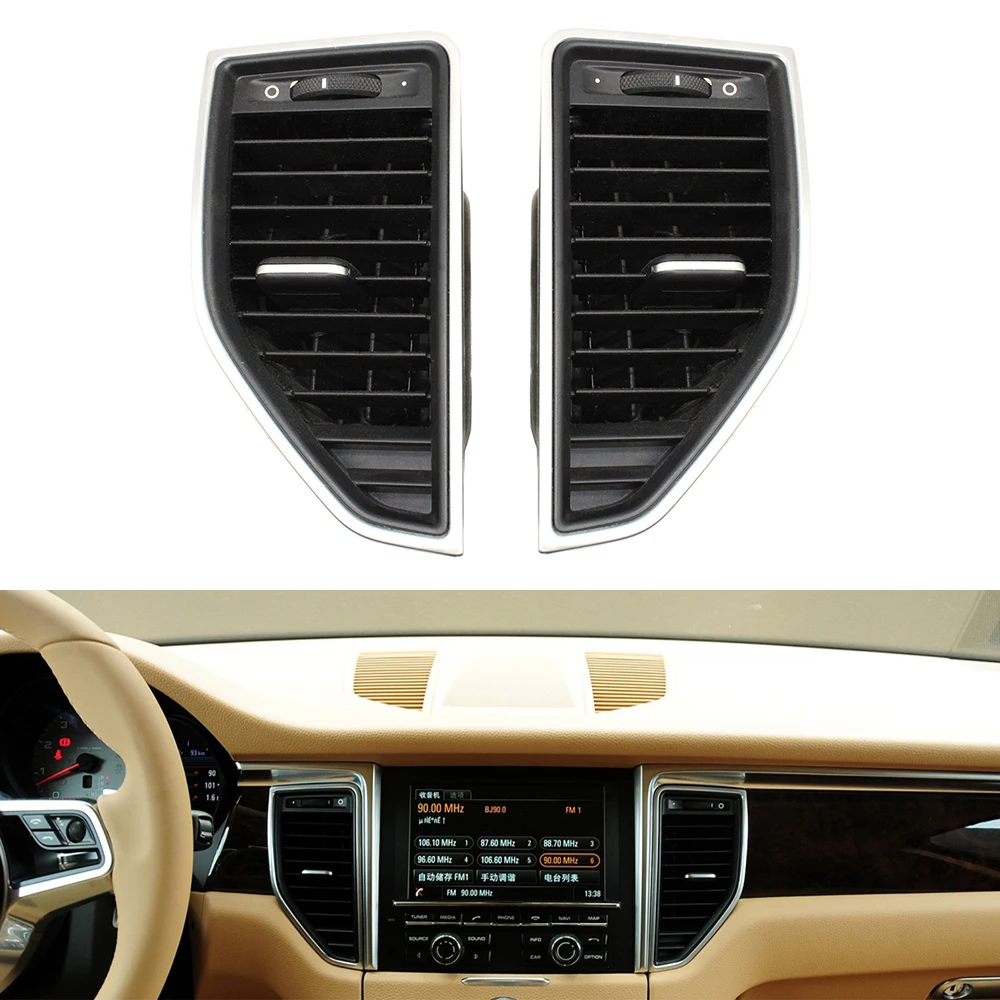 

80% New Front Left Right Rear Air Conditioning AC Vent Grille Complete Assembly For Porsche Macan 2014-2017