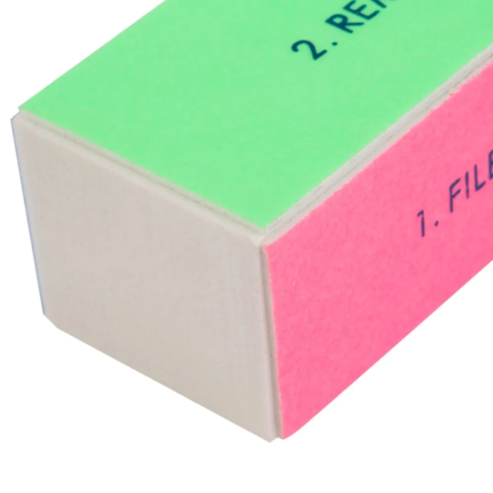 4 шт./партия для женщин Красота акриловый дизайн ногтей советы буферная Полировка