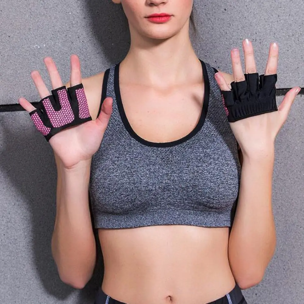 1 пара Перчатки для фитнеса в тренажерном зале Женские кроссфита тренировки