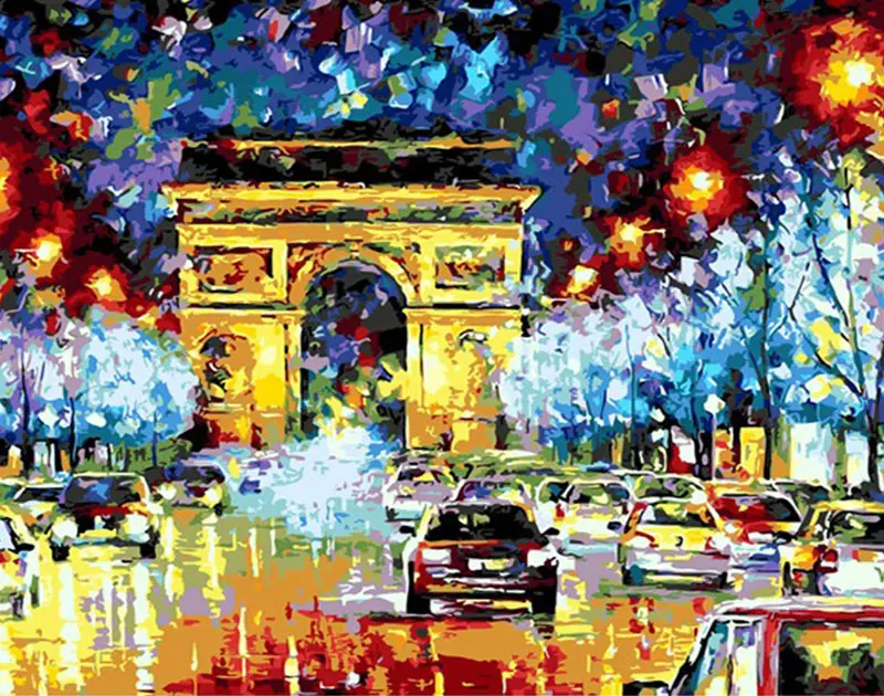 SDOYUNO живопись по номерам 40x50 см безрамные цифровые Painitng рисунки на картины по номерам раскраска по номерам декор для дома рисование по номерам DIY Фигура животные пейзаж - Цвет: 212