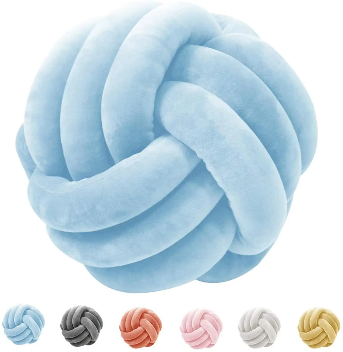 Шариковая Подушка с узлом домашняя декоративная подушка для дома современные