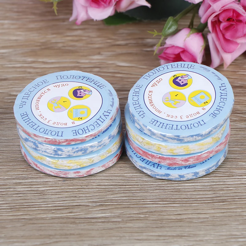 8 шт. сжатые полотенца для путешествий | Спорт и развлечения