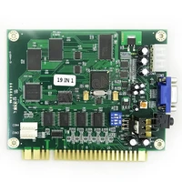 arcade jamma 19 in 1 classical game pcb for jamma arcade video multi game board 28pin connector horizontal