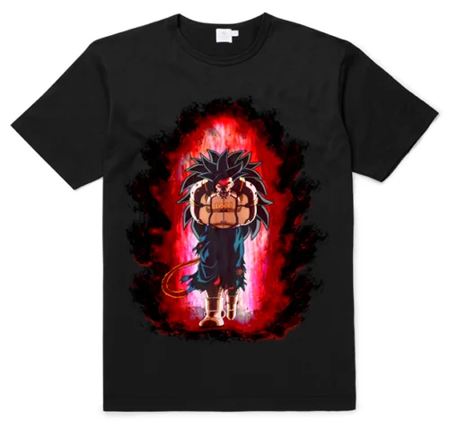 Футболка с героями из мультфильма Драконий жемчуг Молодежная мультфильмов 4XL