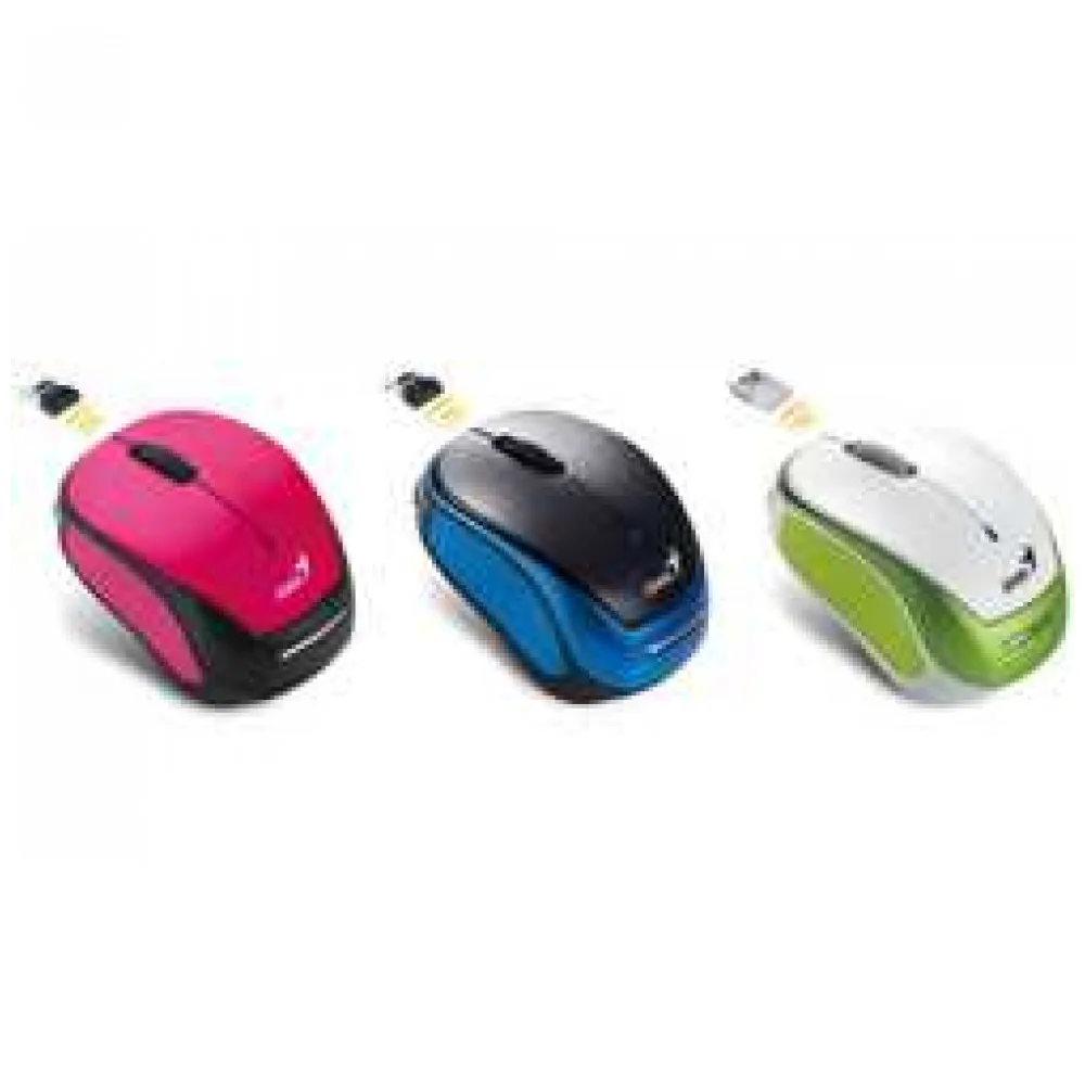 Мышь беспроводная Genius Micro Traveler 9000R V3 синий/чёрный (Blue) встроенная перезаряжаемая Li