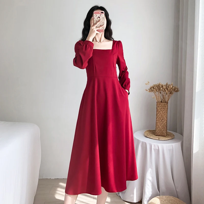 Размера плюс женское элегантное винтажное черный белый цвет вечерние платье