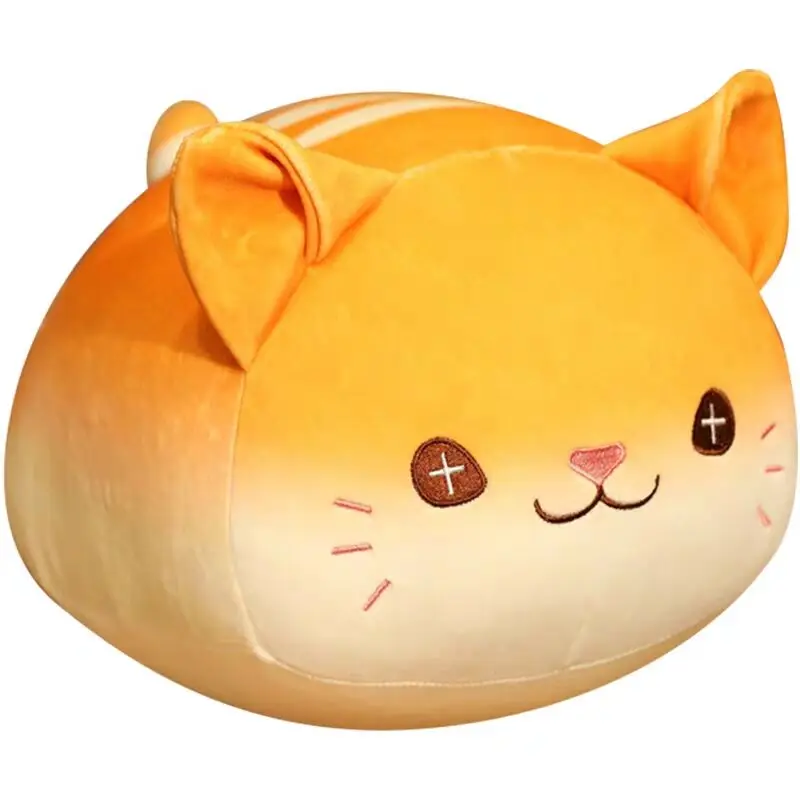 Лидер продаж новинка милая плюшевая игрушка в виде толстой кошки мягкая подушка
