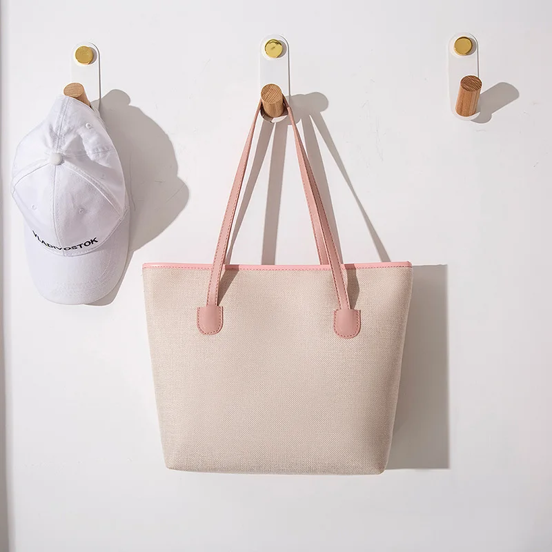 Большие вместительные женские сумки модные Лоскутные цвета искусственная кожа