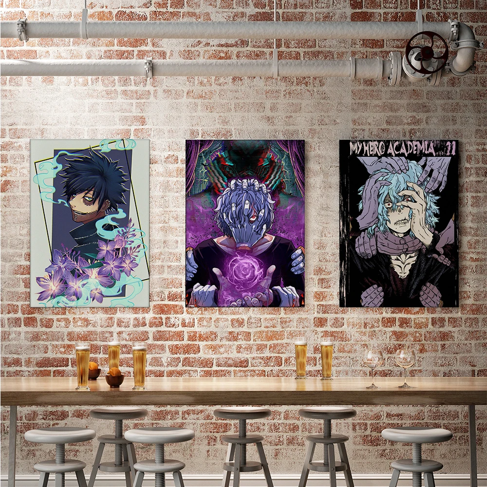 

Japan Anime My Hero Academia Poster Canvas Comics Printed Matter Home Wall Decoration Painting Living Study Room Bedroom Room