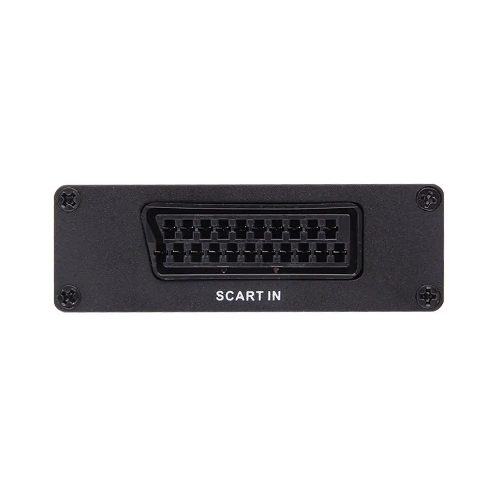 В наличии скалер преобразователь Full Hd 1080P Scart в Hdmi видео с адаптером скалера