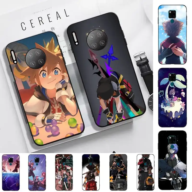 

TOPLBPCS Anime Kingdom Hearts Phone Case for Huawei Mate 20 10 lite pro X Honor paly Y 6 5 7 9 prime 2018 2019
