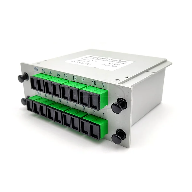 1x16 коробка Кассетная карта вставки SC/APC PLC сплиттер модуль 1:16 волоконно