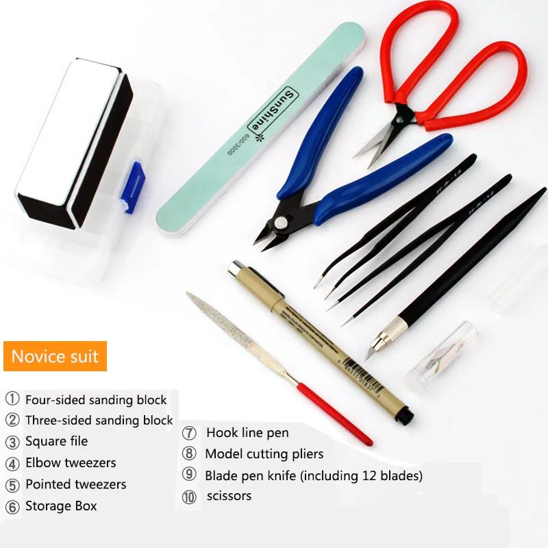 Набор игрушечных инструментов 1 комплект военная модель базовая Базовая