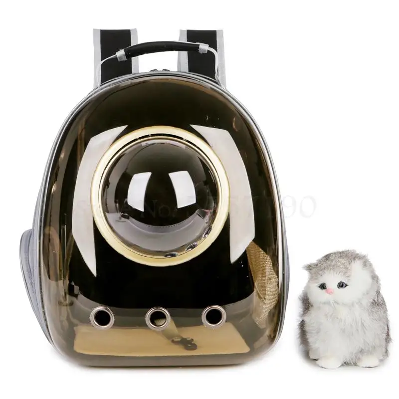 Сумка для кошек сумка домашних животных полностью прозрачный рюкзак переносная