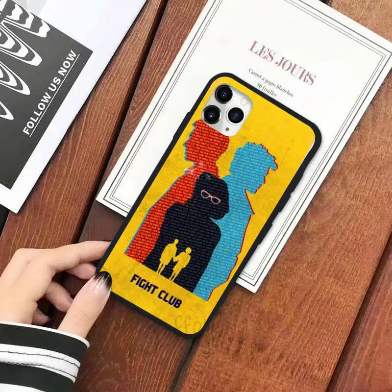 

fight club Phone Case for iPhone Samsung Xiaomi note A 6 7 8 9 11 12 20 Pro X XS Max XR Plus