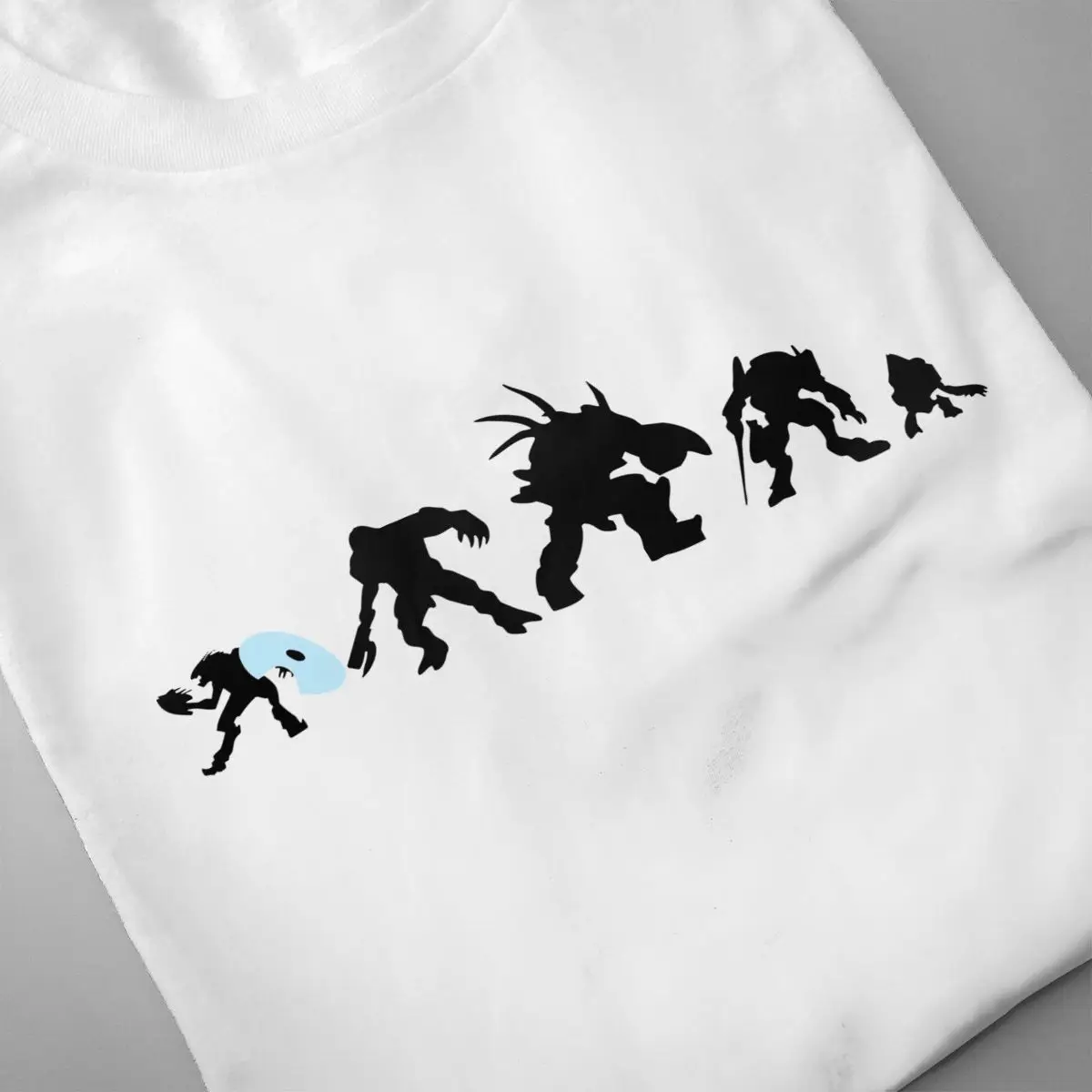 Футболка мужская с коротким рукавом и круглым вырезом из хлопка