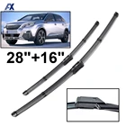 Щетки стеклоочистителя для Peugeot 3008, 3008GT, GT 2017, 2018, 2019, 2020, MK2, лобовое стекло, стеклоочистители, автомобильные аксессуары