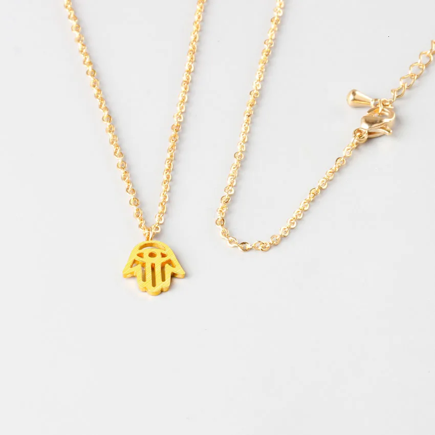 Великолепная сказка золото Цвет Нержавеющая сталь Коренастый сглаза хамса руки