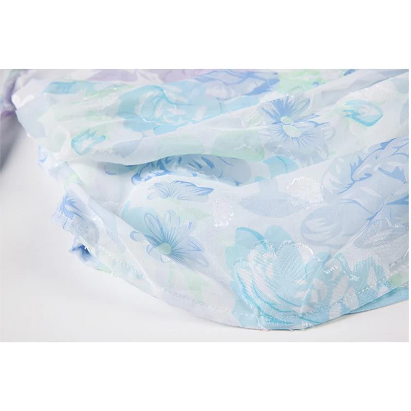 

Fashion Vintage Tie Dye Print Mesh Top Women Long Sleeve Sexy Slim Pullover T Shirt 2021 Summer New Streetwear E Girl Clothes