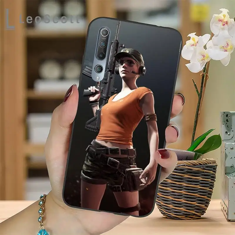 

pubg Game Hard Phone Case For Xiaomi Redmi 7 8 9t a3Pro 9se k20 mi8 max3 lite 9 note 9s 10 pro
