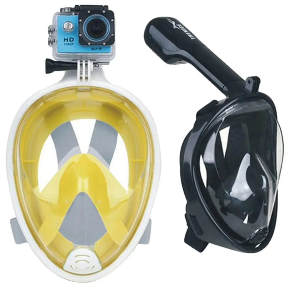 

Маска для лица для подводного плавания Scuba, Водонепроницаемое противозапотевающее оборудование для плавания, маска для лица, новинка 2020 год...