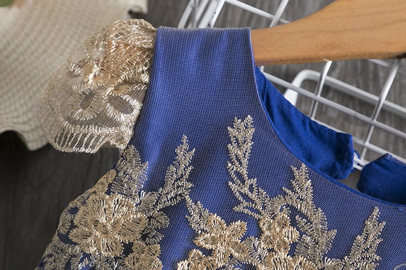 Летнее платье для маленьких детей девочек на свадьбу день рождения Цветочное