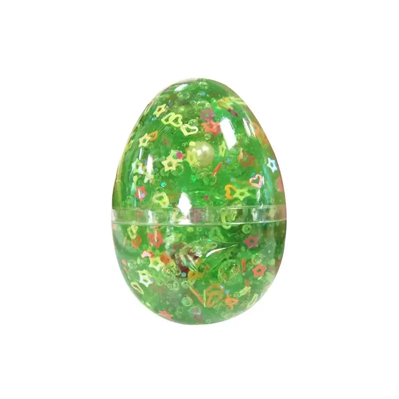 1 шт жемчужные грязевые Яйца цветные красочные мягкие слизи игрушки для снятия