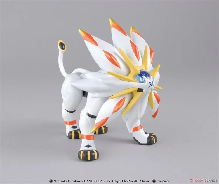 

Original Bandai Evolution 39 Sun God Beast Solgareo Q version Assembly Action Figureals Brinquedos Model Dolls