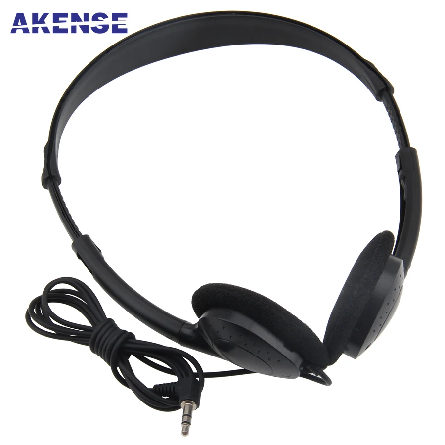 100pcs Disposable Headsets Earphones Headphones for School, Library, Classroom, Airplane, Hospital Students,Kids and Adults
