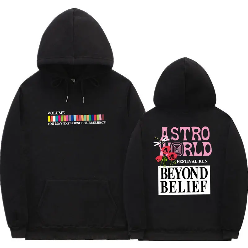 

New Travis Scott celestial Hoodie brand men's printed Sweatshirt casual loose women's sweater trend Travis Scott top