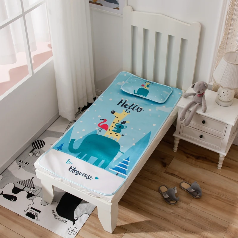 Летнее Детское постельное белье + подушка из вискозного волокна Крутое простыня