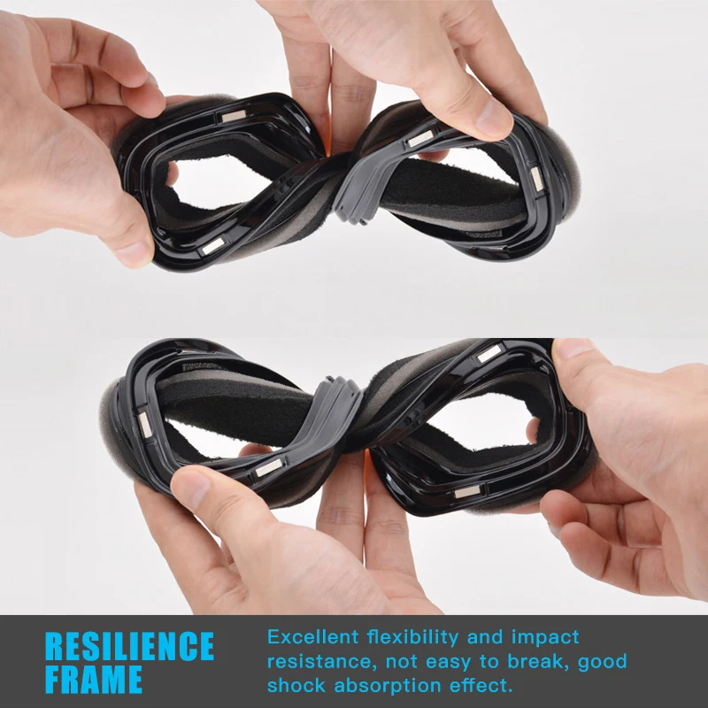 

New Cylindrical Skiing Glasses Double-layer Anti-fog Magnet Ski Goggles Snowproof Mountaineering Glasses for Men Women