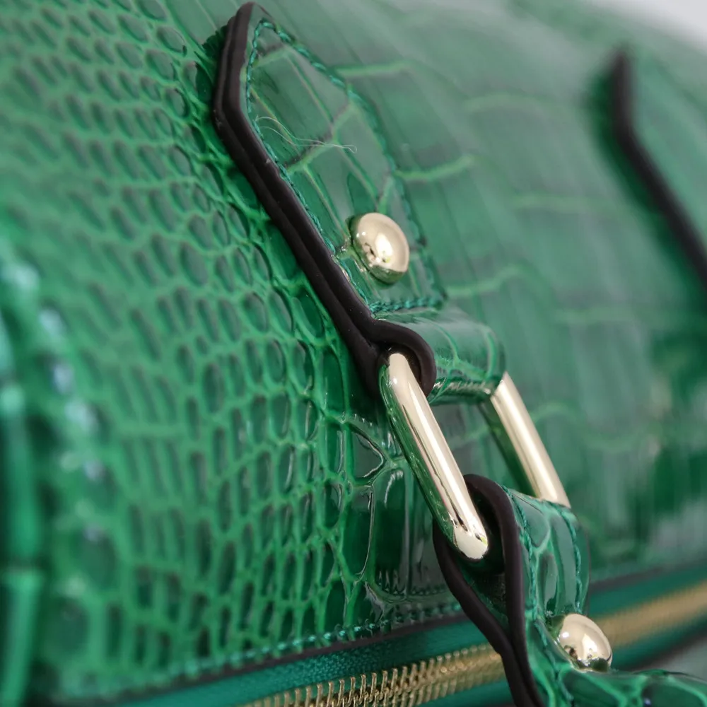 Роскошная Бостонская сумка женская из натуральной кожи Сумка с леопардовым