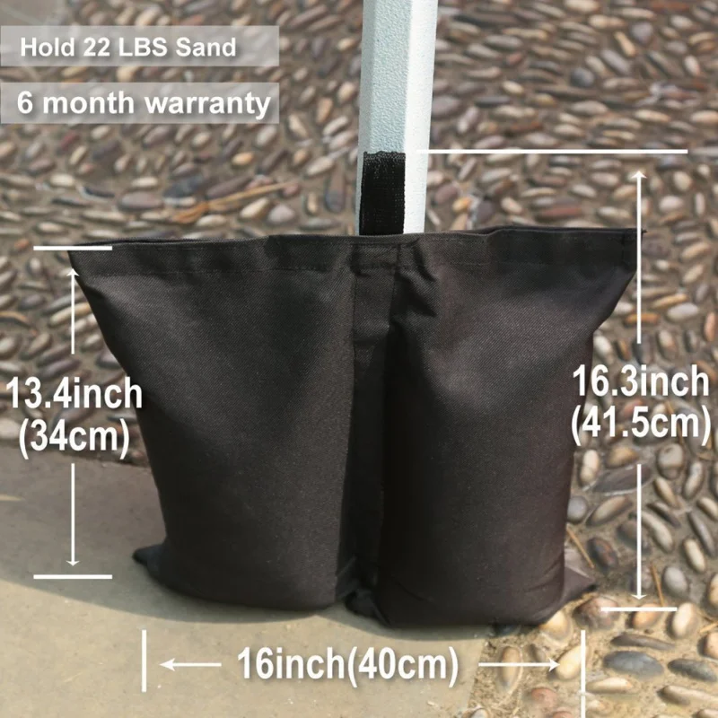 

Tent Sand Bag Pop-up wear-resistant Durable tear-resistant Weight Bag Canopy For Instant Sun Shelter Canopy Legs