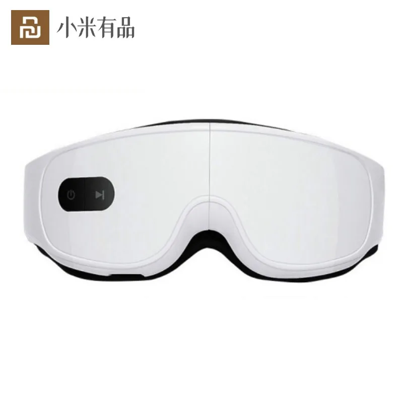 

Паровая маска для глаз Youpin, маска против темных кругов и темных кругов под глазами, массажер для глаз с горячим и холодным паром, контроль те...