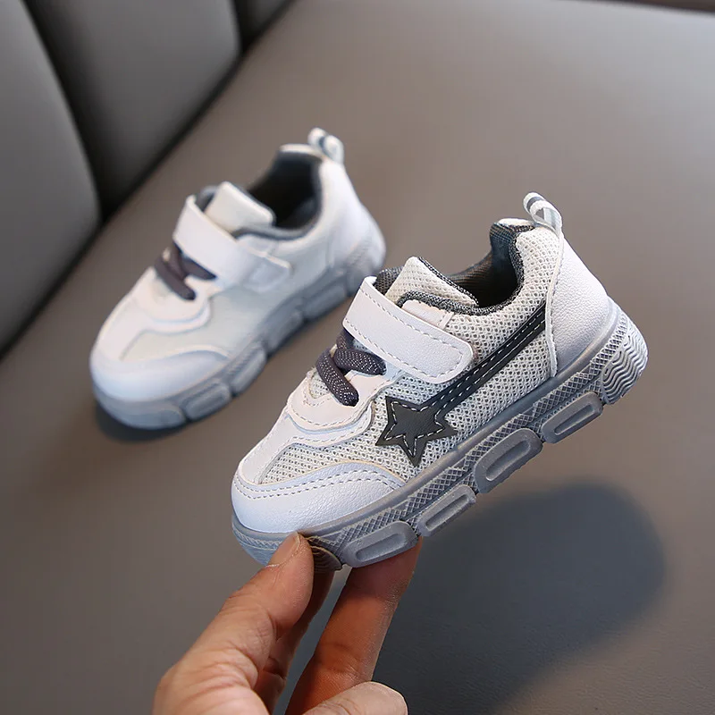 2020 весенне-осенние детские сетчатые Повседневные кроссовки для мальчиков и