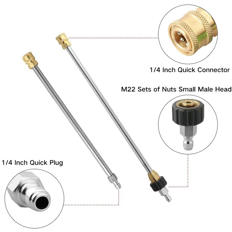 4000 PSI Мойка под давлением очиститель поверхности с 2 удлинителями для мойки 1/4