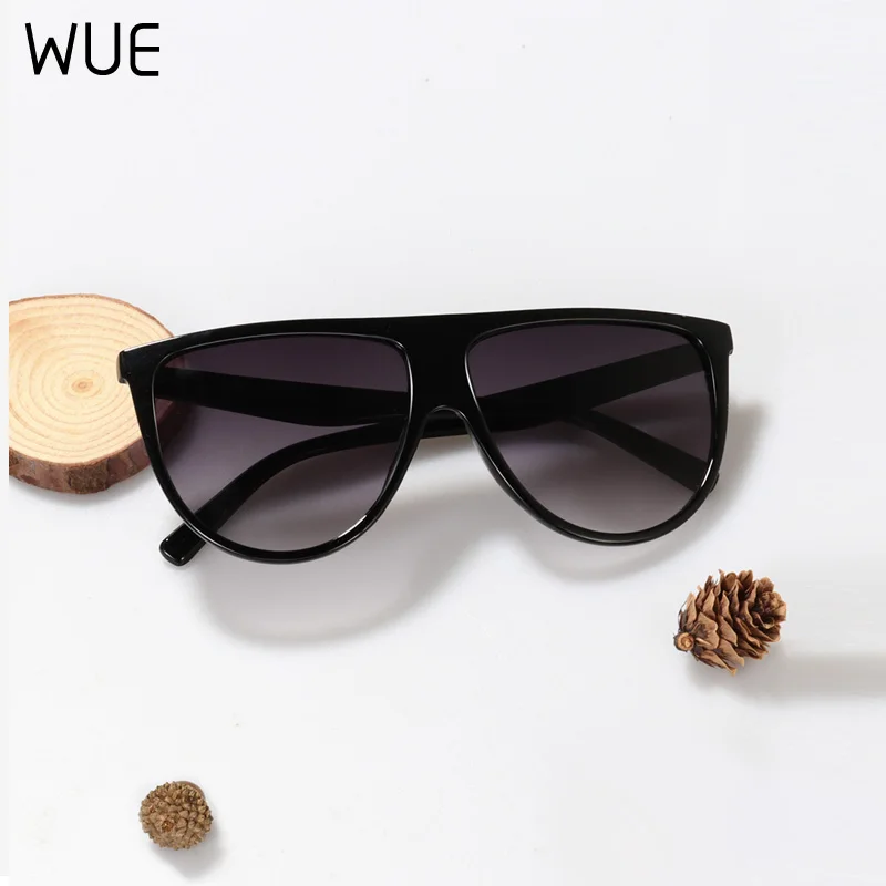 Солнцезащитные очки женские в стиле ретро винтажные большие квадратные