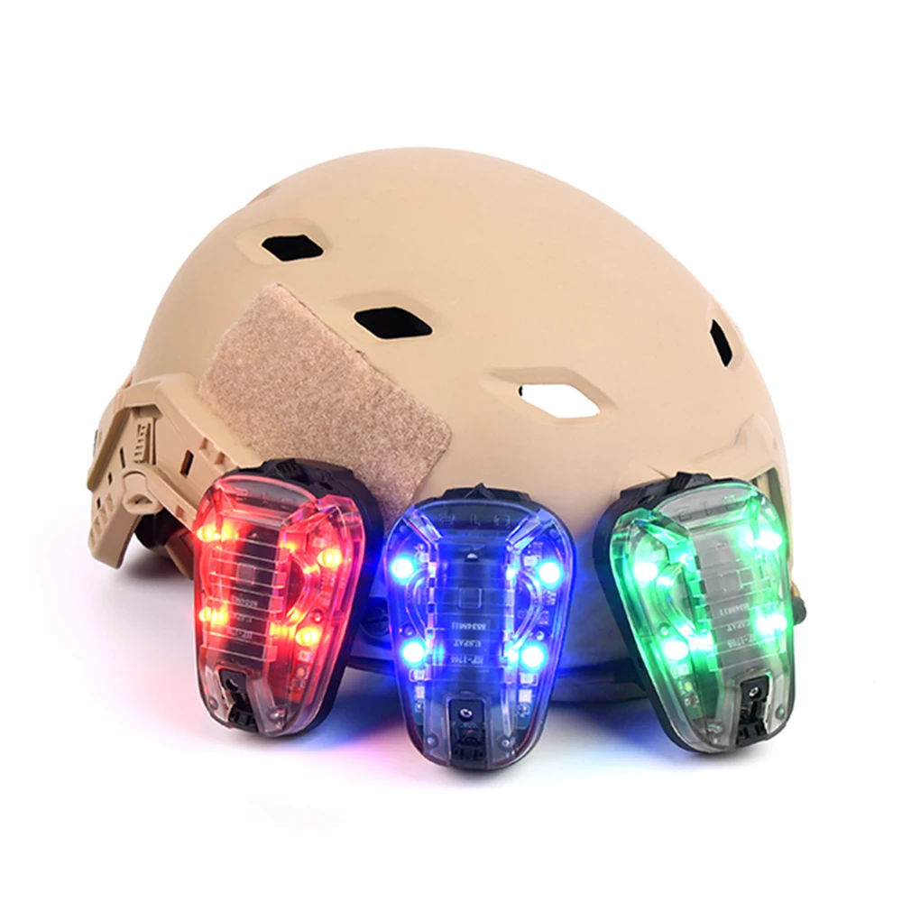 Beli WADSN Hel-star 6 Helm Serba Guna Taktis Lampu Strobo Tahan Air Lampu Ladybird Senter IR Keselamatan Untuk Bertahan Hidup Luar Ruangan