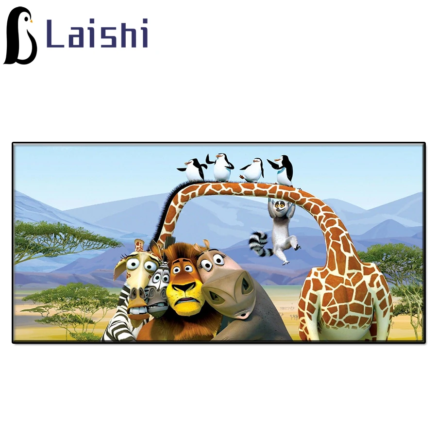 

Квадратная алмазная живопись, животное, искусство, полный круг, искусство, искусство, мозаика, вышивка крестиком, набор для украшения дома