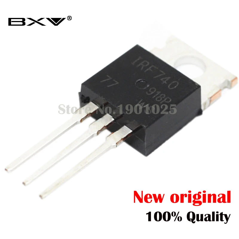 10 шт./лот IRF740 IRF740PBF MOSFET N-Chan 400 в 10 Amp TO-220 триодный транзистор, Новинка