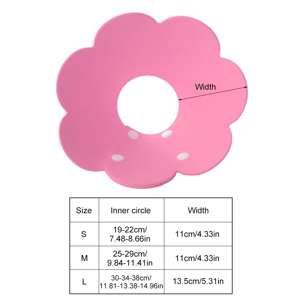 Ошейник для собак кошек с защитой от укусов круг-воротник | Дом и сад